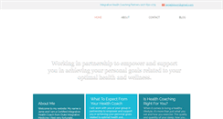Desktop Screenshot of integrativehealthcoachingpartners.com